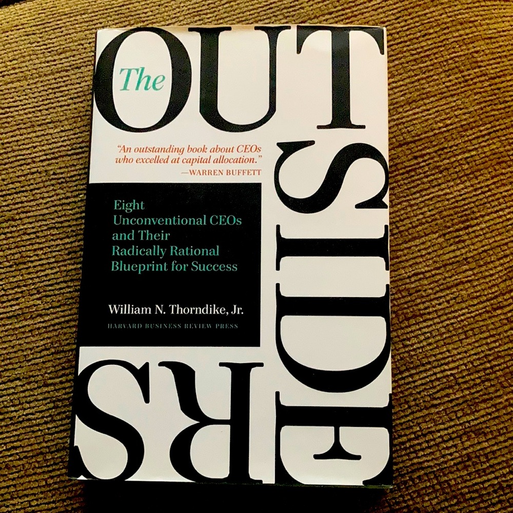 "The Outsiders" by William Thorndike Jr.